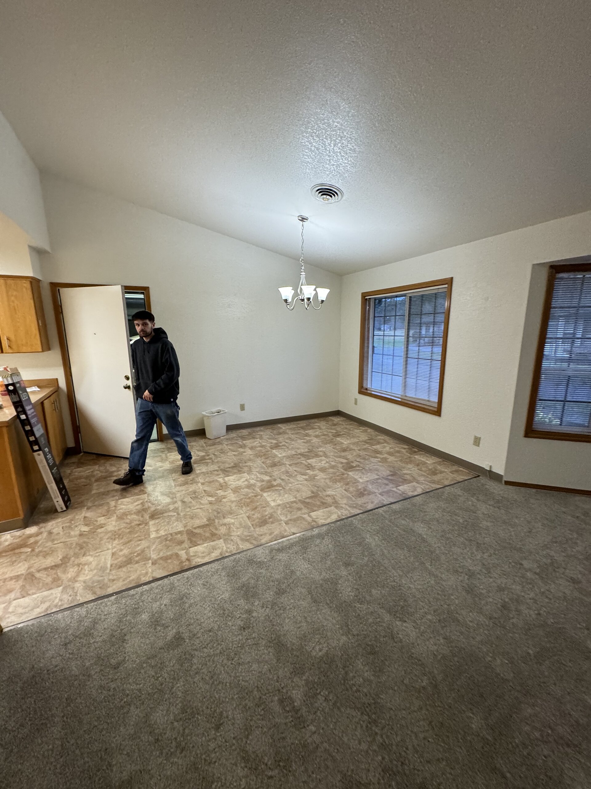 Room turnover in progress