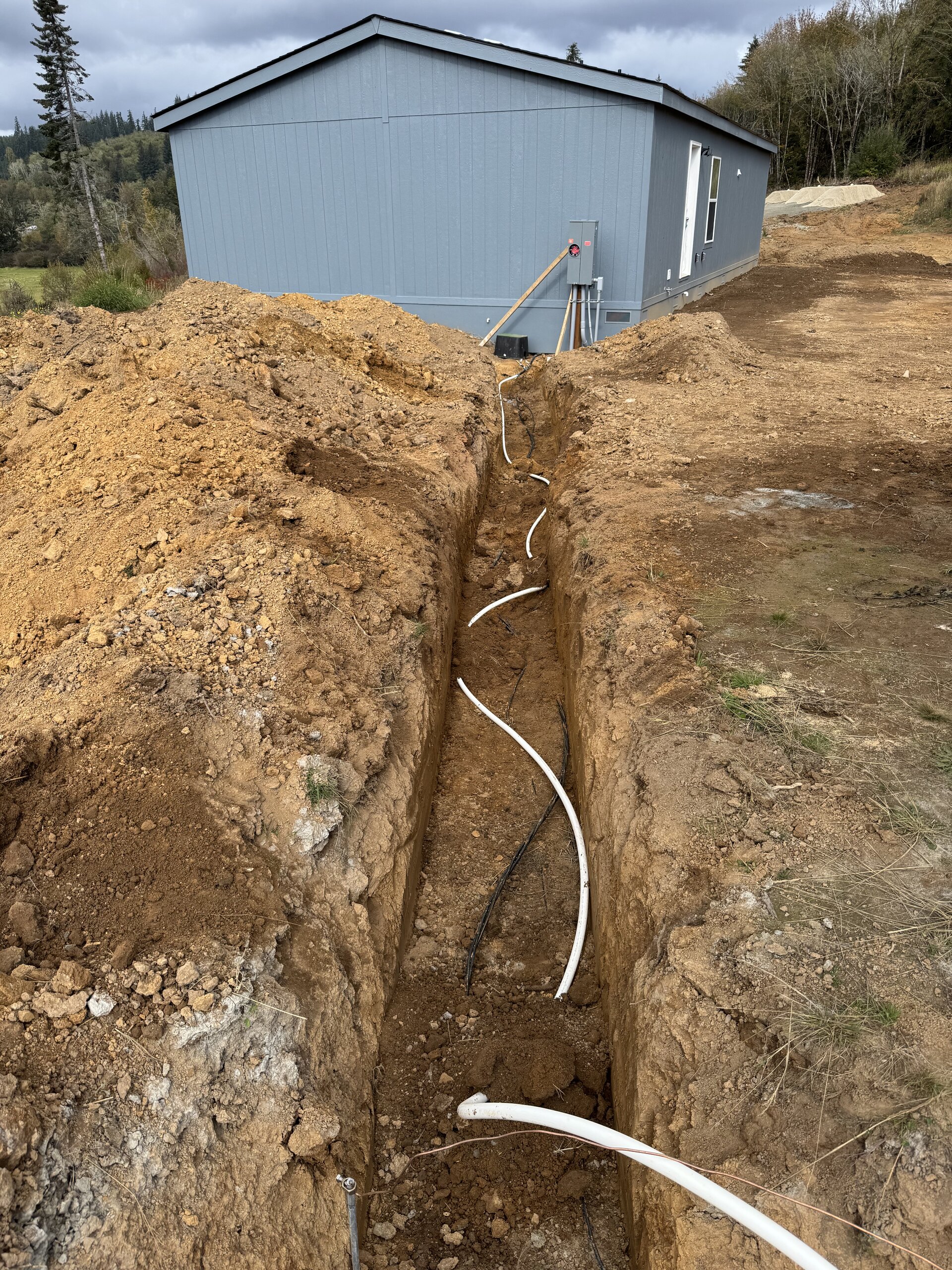 Water line run