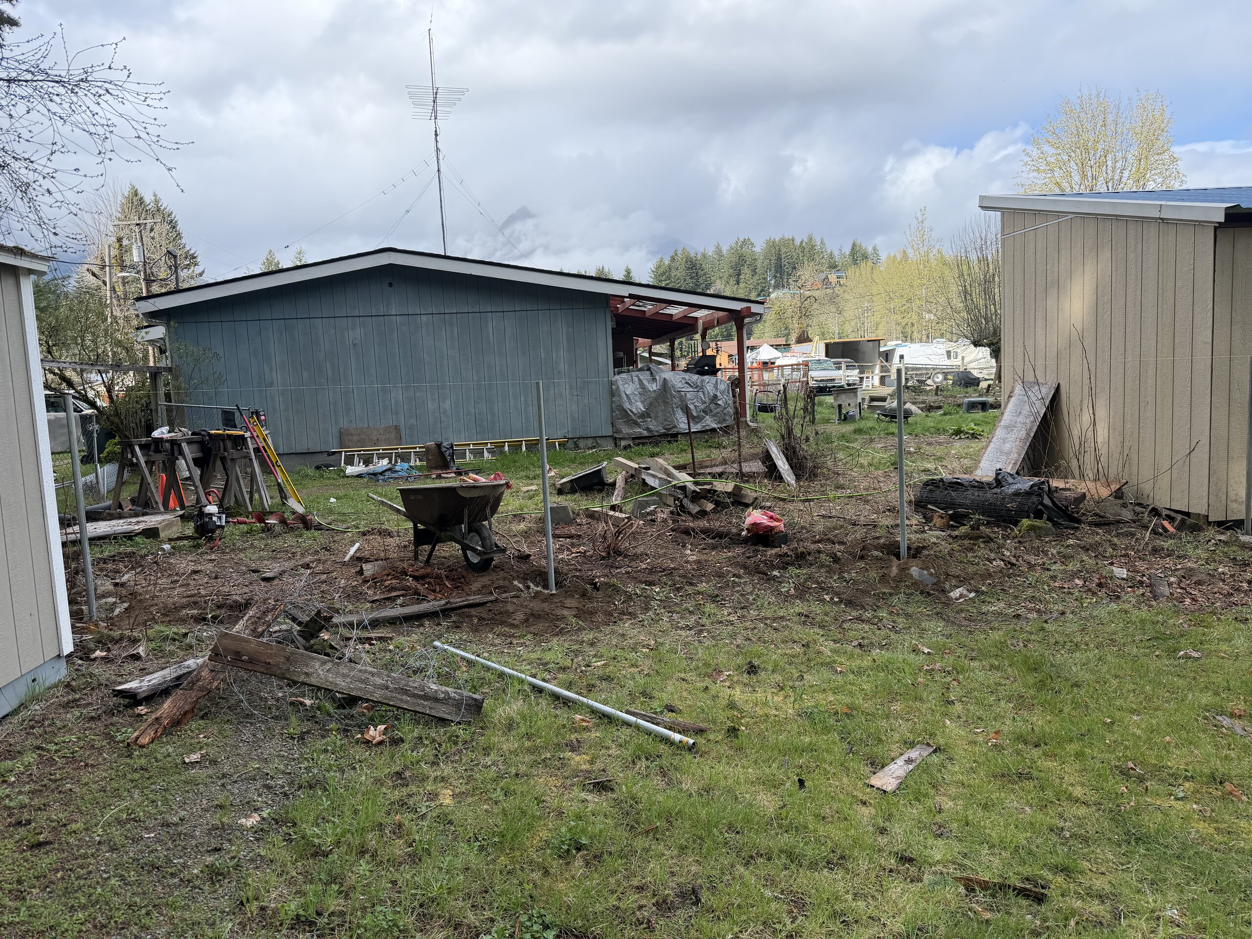 Chain-link fence getting started