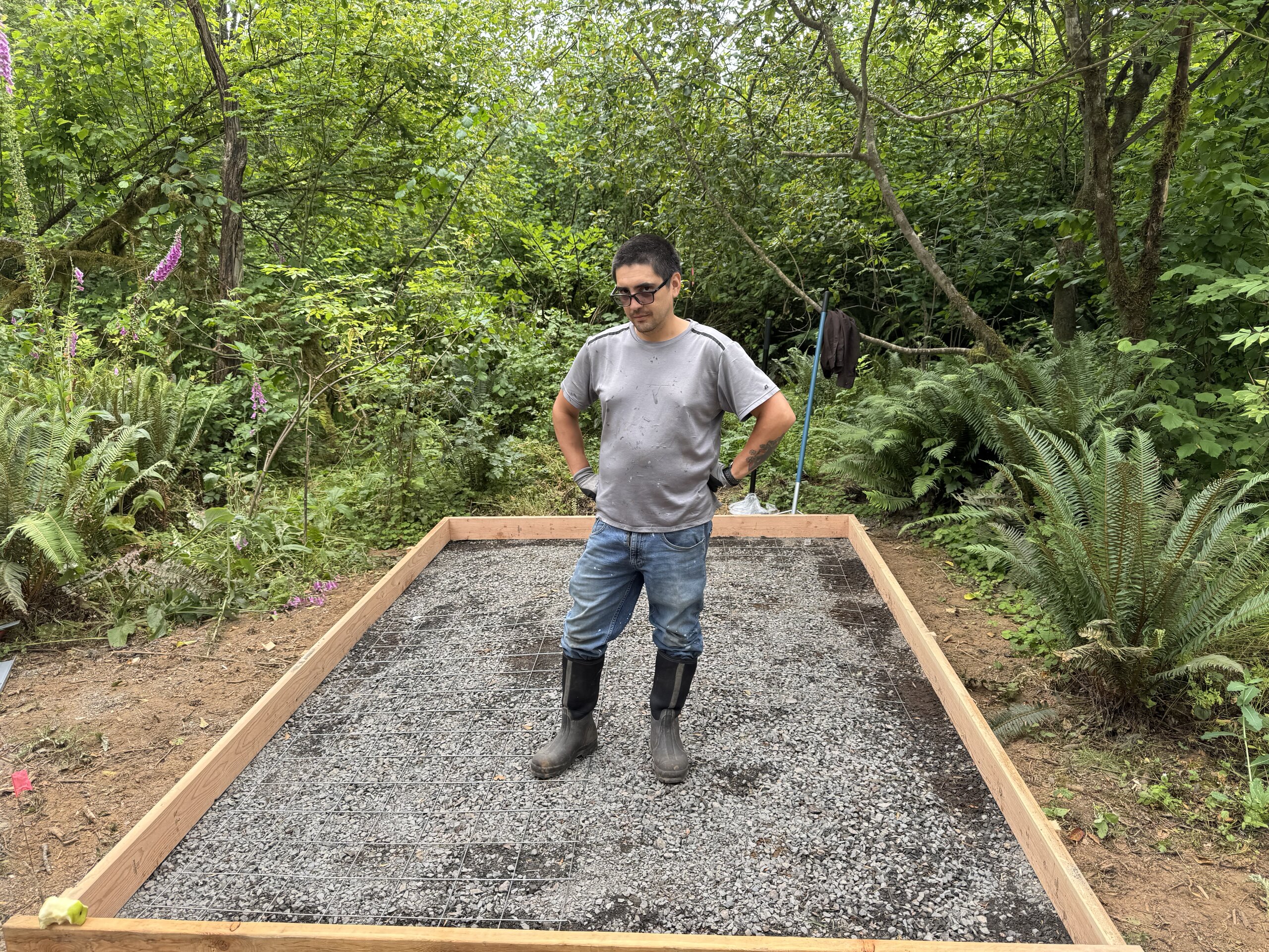 Ready for concrete pour